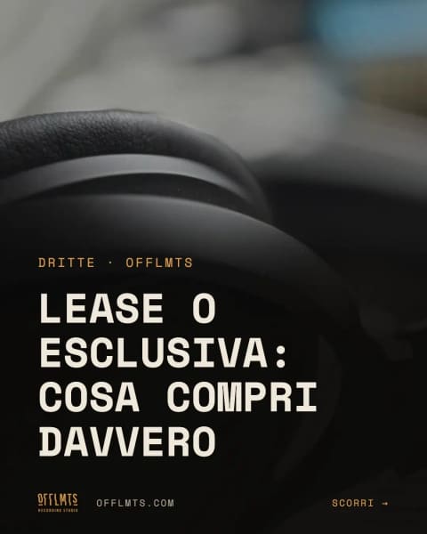 Foto dallo studio